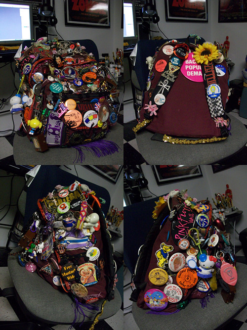 Pins On Backpack
 Starlightslk Tired of losing your favorite buttons
