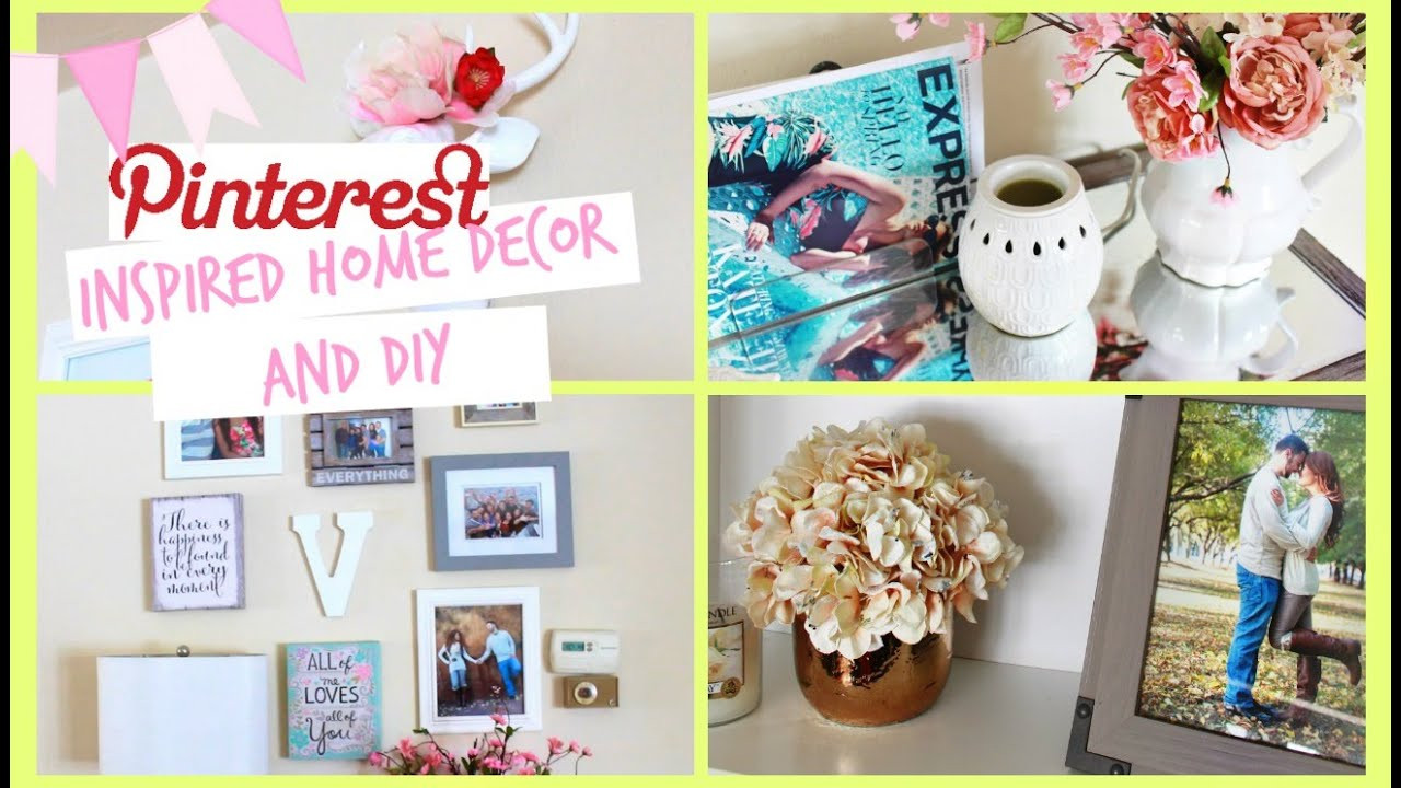 Pinterest DIY Crafts Home Decor
 Pinterest Inspired Home Decor DIY and HUGE ANNOUNCEMENT