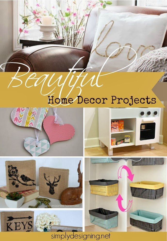 Pinterest DIY Crafts Home Decor
 14 Beautiful Home Decor Projects