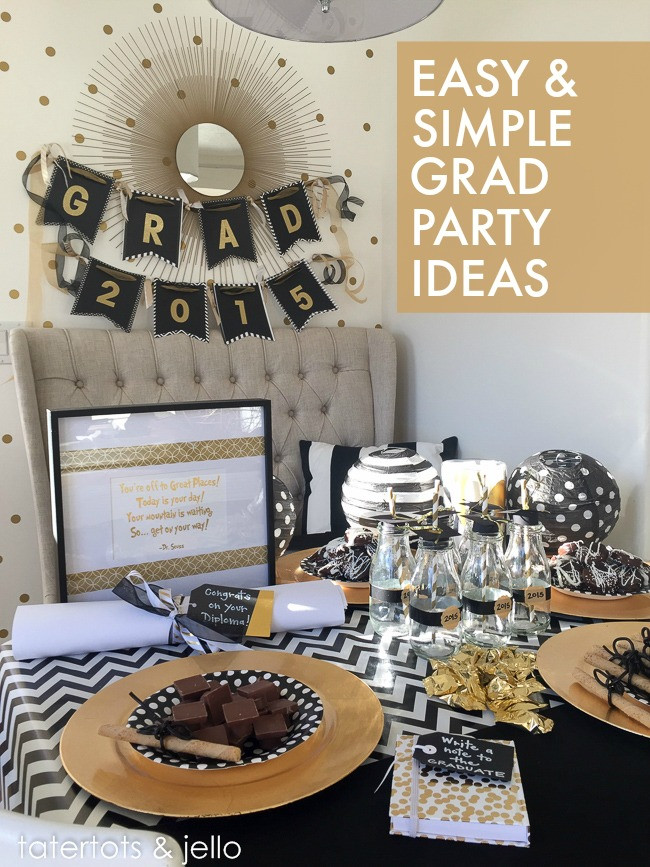 Pinterest Graduation Party Ideas For Guys
 More Graduation Party & Gift Ideas Tatertots and Jello
