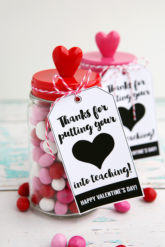 Pinterest Valentines Gift Ideas
 Thanks For Putting Your Heart Into Teaching Eighteen25