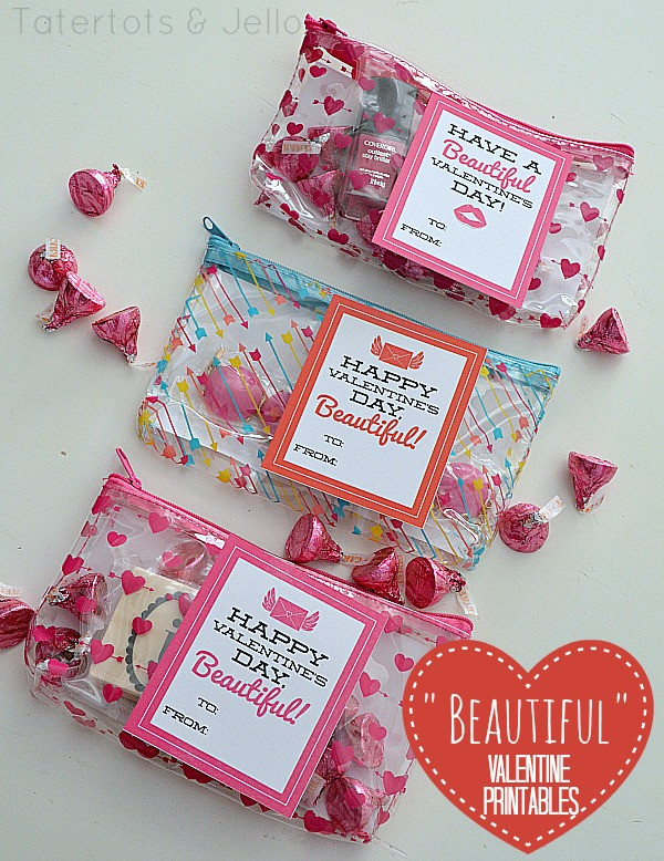 Pinterest Valentines Gift Ideas
 "Beautiful" Valentine s Day Printables Tween or Teen