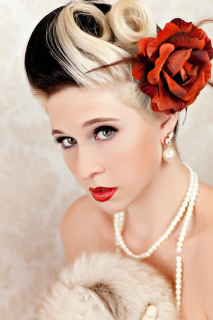 Pinup Wedding Hairstyles
 Albuquerque Victory Rolls
