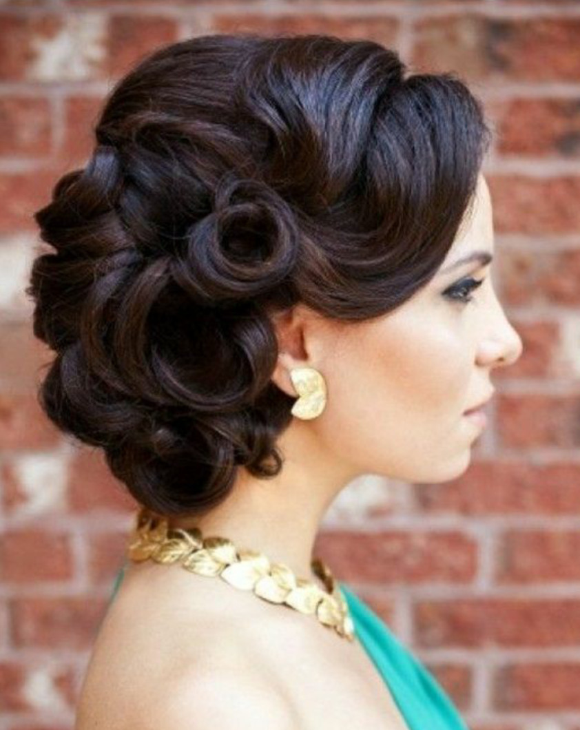 Pinup Wedding Hairstyles
 Long Hairstyle For Women 2014 Updos Classic