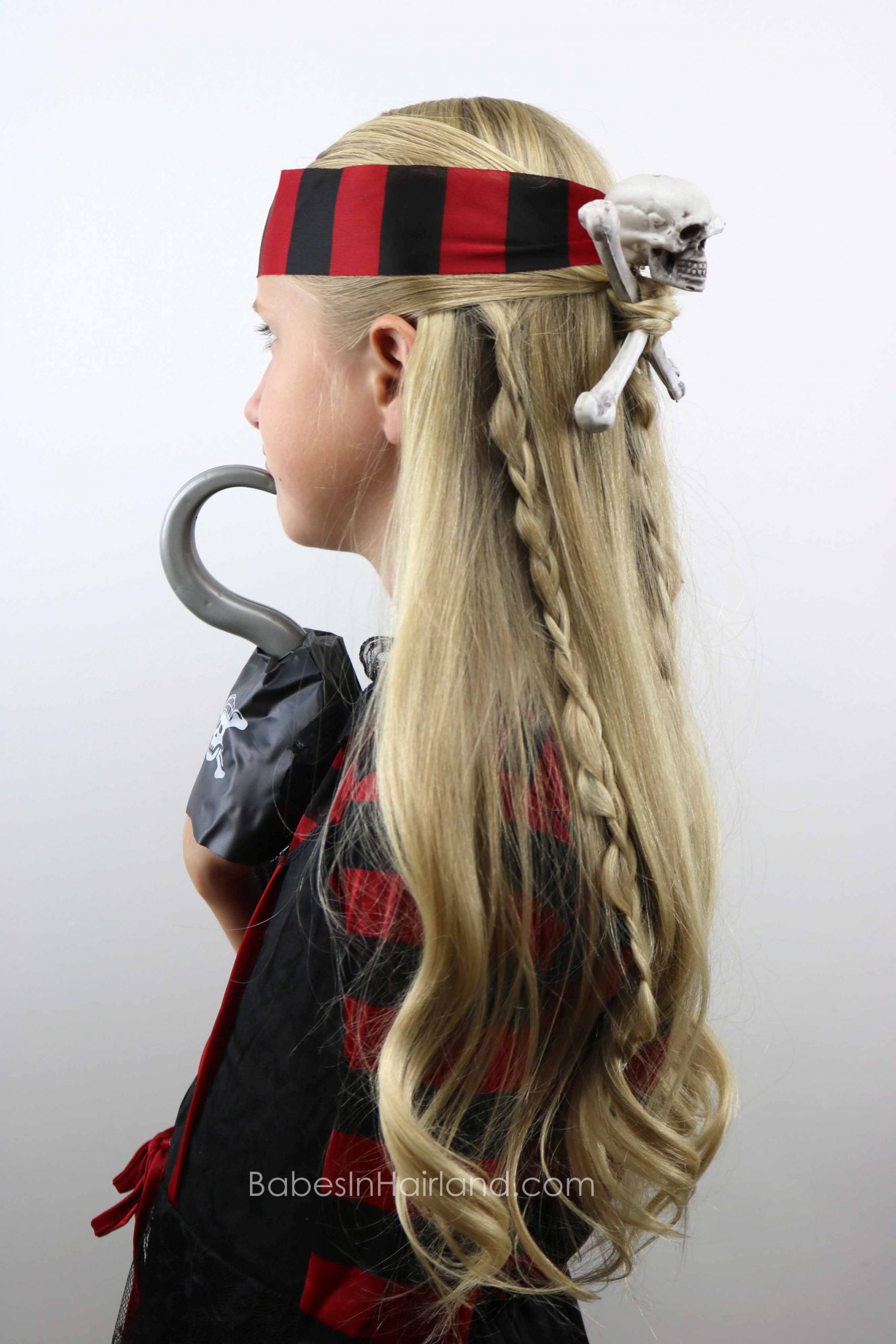 Pirate Hairstyles Female
 Skull & Crossbones Pirate Hair