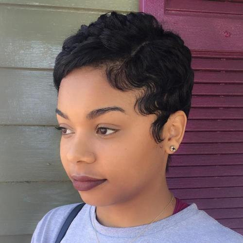 Pixie Cut Natural African American Hair
 20 Sassy and y Black Pixie Cuts