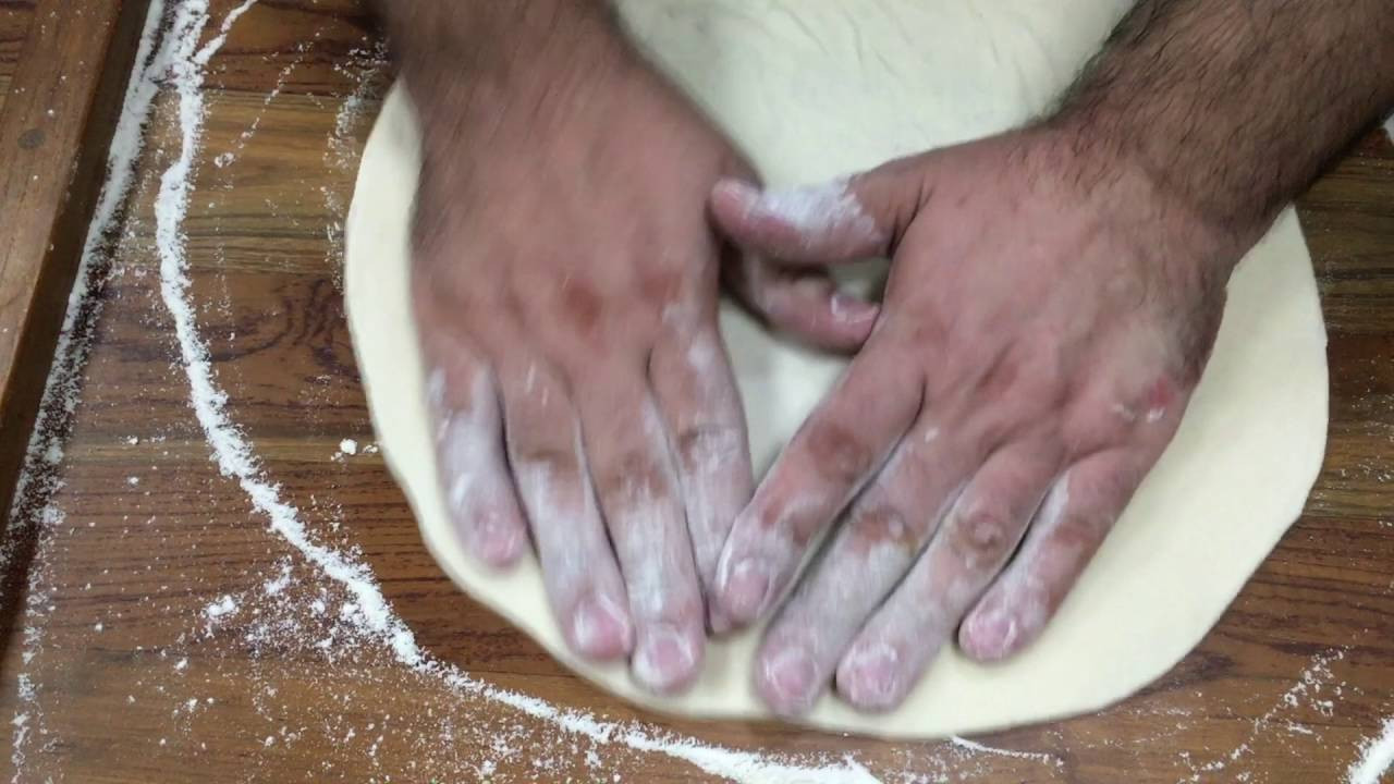 Pizza Dough Recipe By Hand
 VIDEO RECIPE How to stretch pizza dough by hand