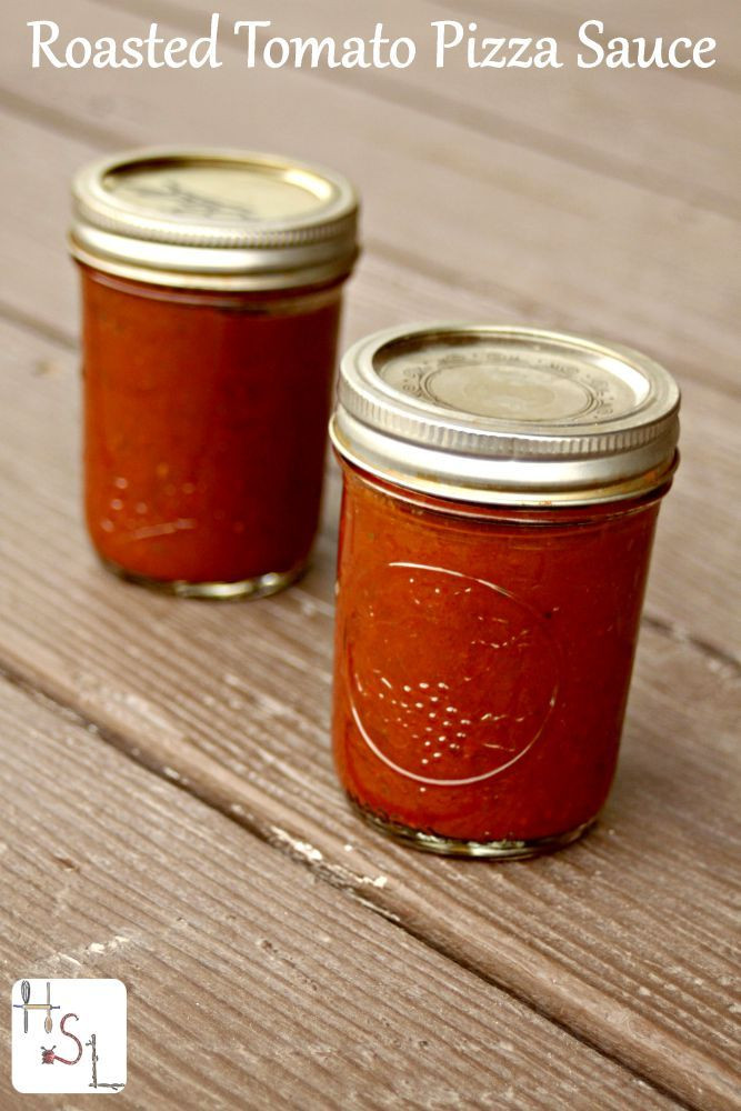 Pizza Sauce Recipe For Canning
 Roasted Tomato Pizza Sauce Recipe