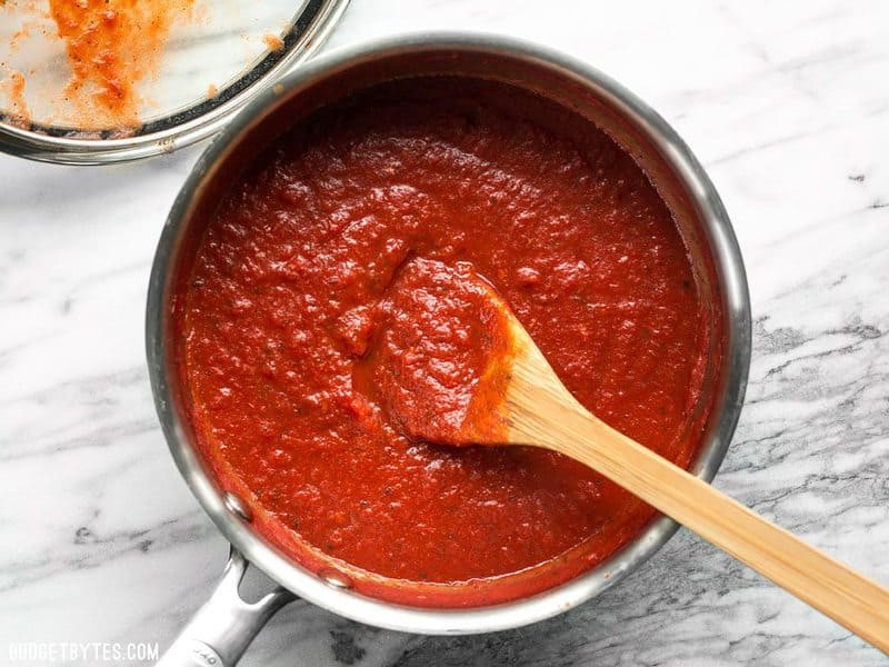 Pizza Sauce With Tomato Paste
 Thick & Rich Homemade Pizza Sauce Recipe Bud Bytes