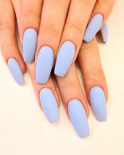 Plain Nail Colors
 6 This plain polish looks so trendy with a matte topcoat
