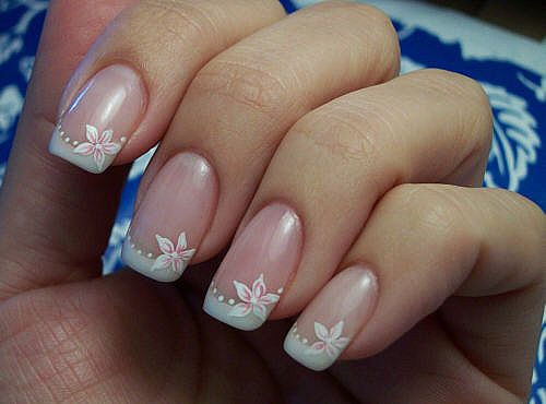 Plain Nail Designs
 nail arts fashion Nail Art on Acrylic Nail Tips