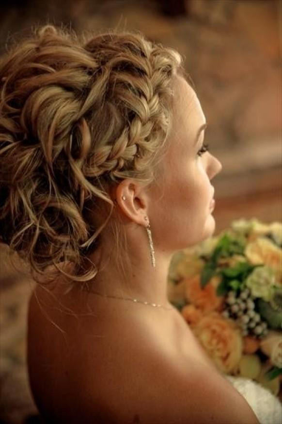 Plait Wedding Hairstyles
 French Braid Wedding HairStyles ♥ Wavy Wedidng Updo