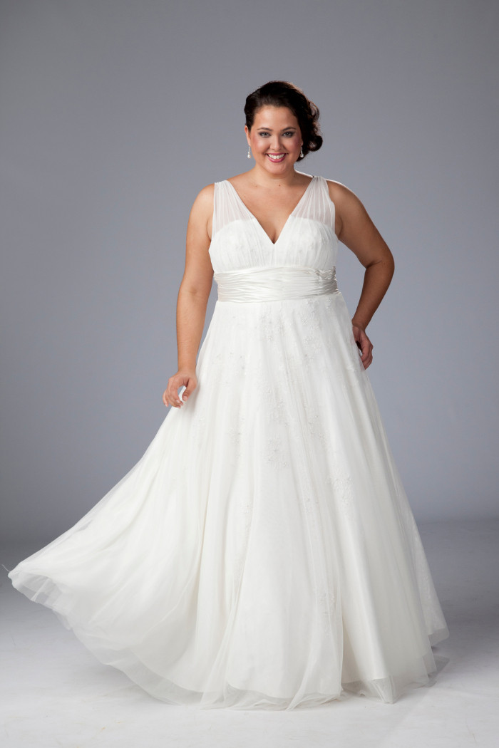 Plus Size Simple Wedding Dresses
 simple plus size wedding dresses img 11
