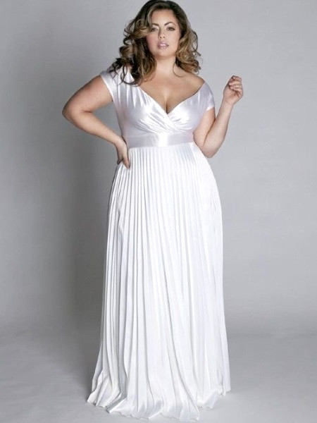 Plus Size Simple Wedding Dresses
 50 Beautiful Plus Size Wedding Gowns Pink Lover
