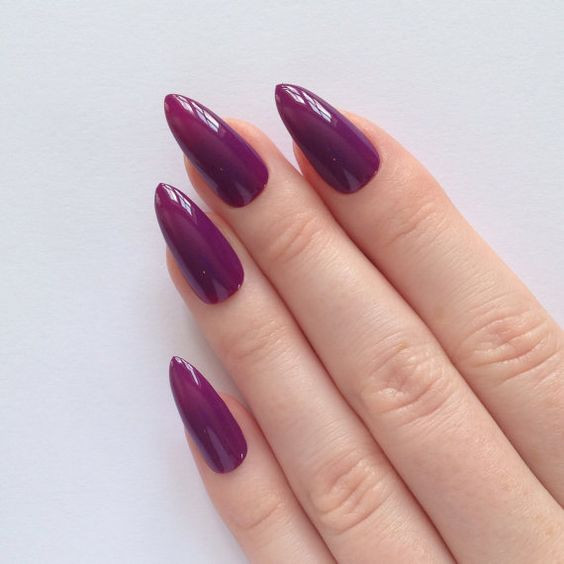 Pointed Acrylic Nail Designs
 Top 35 Incredible Pointed Acrylic Nails
