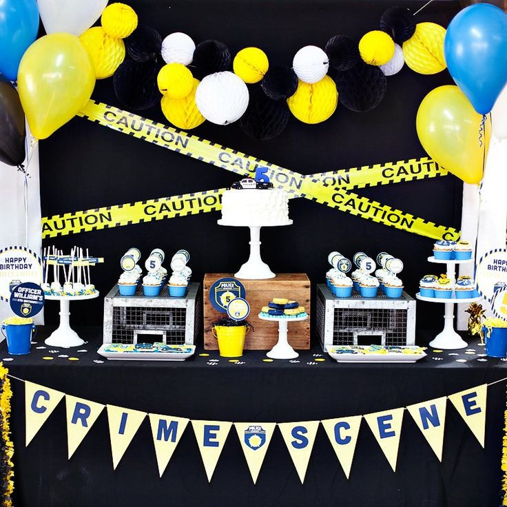 Police Academy Graduation Party Ideas
 9 best Police themed birthday party images on Pinterest