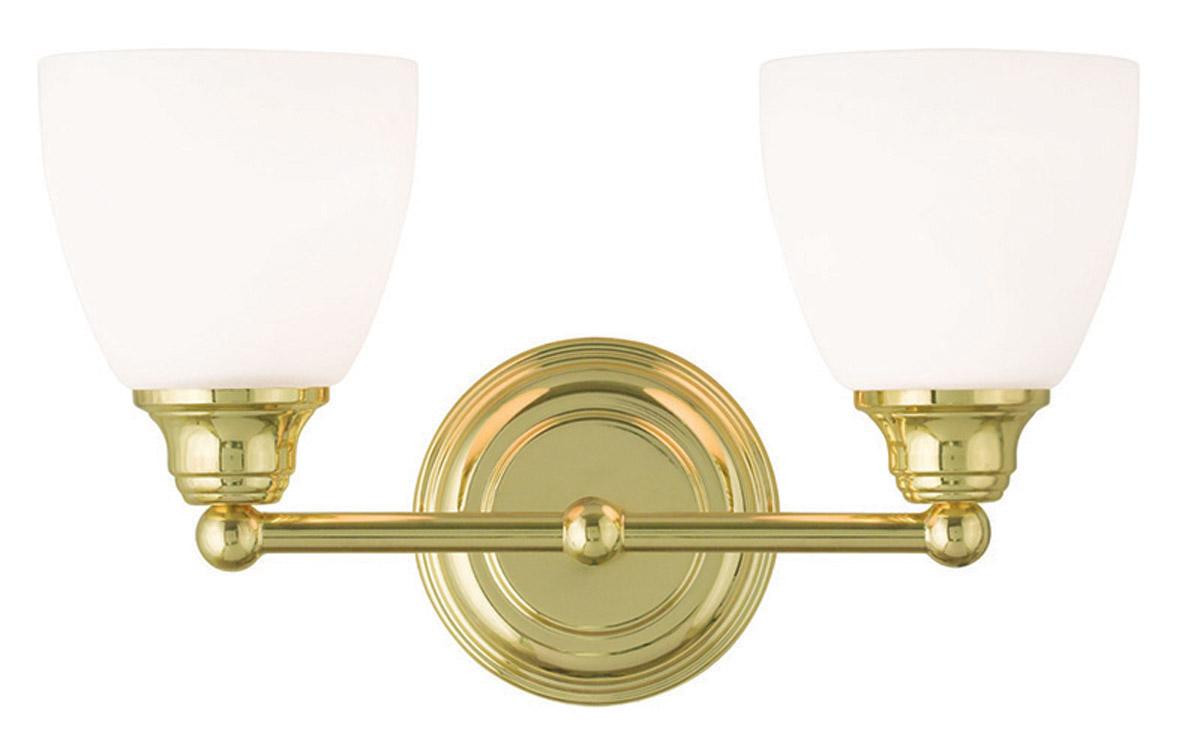 Polished Brass Bathroom Lights
 2 Light Polished Brass Somerville Livex Bathroom Vanity