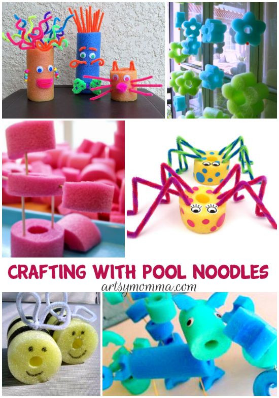 Pool Party Craft Ideas
 Creative Pool Noodle Crafts for Kids