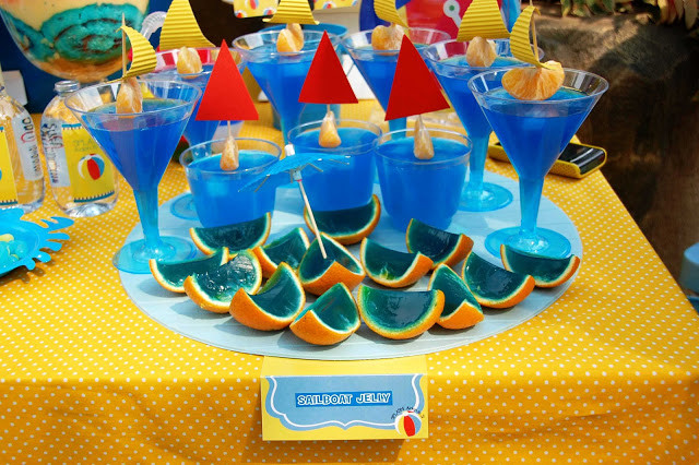 Pool Party Decoration Ideas Adults
 Lizzie as a Mummy Aiden s 3rd Birthday Beach Party