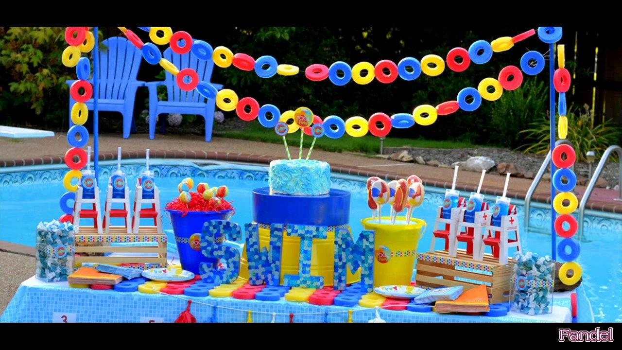 Pool Party Decoration Ideas Adults
 Pool Party Decoration Ideas Adults