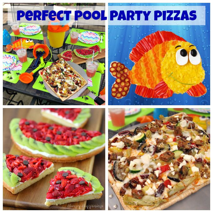 Pool Party Food Ideas
 Perfect Pool Party Pizzas