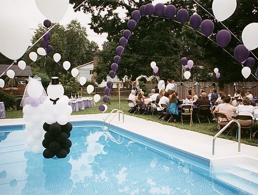 Pool Wedding Decorations
 300 best Poolside Wedding images on Pinterest