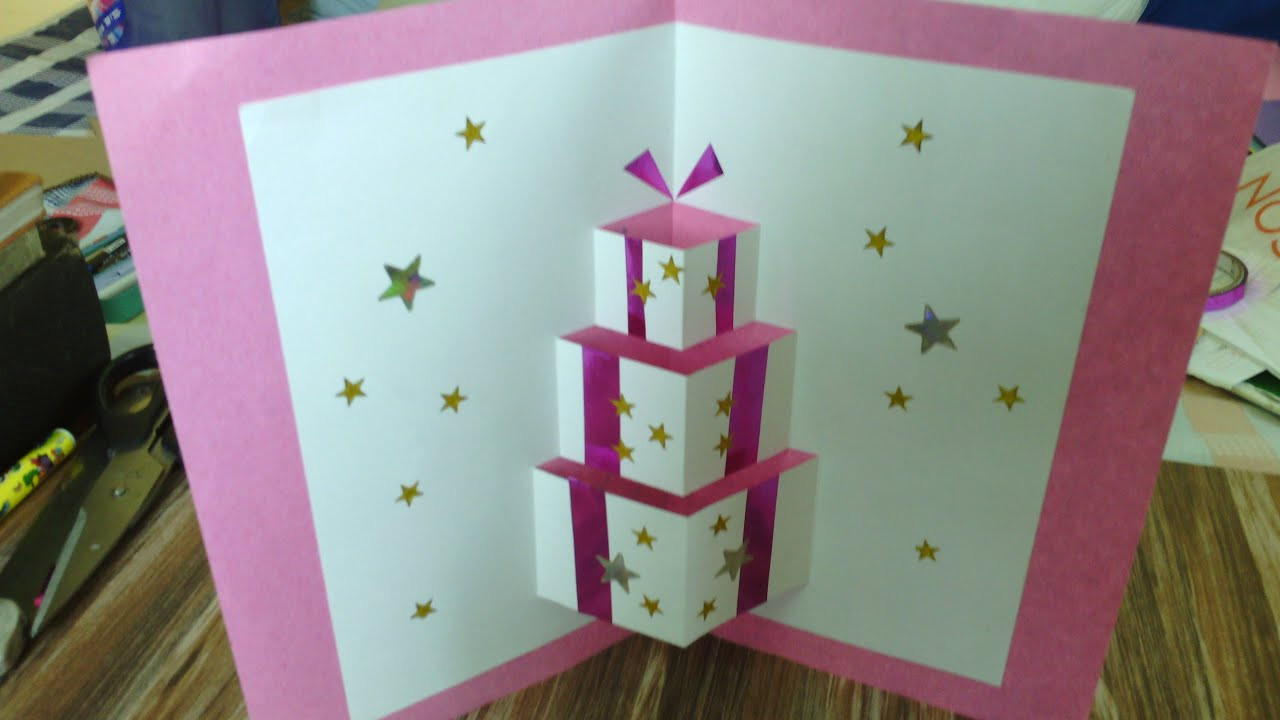 Pop Up Birthday Cards
 Handmade Pop up Card