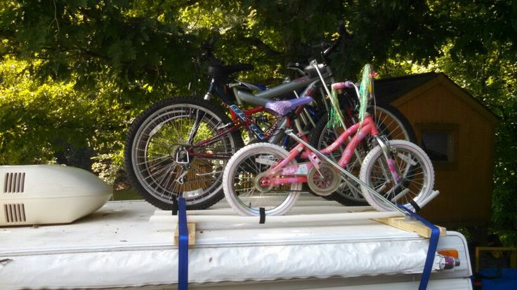 Pop Up Camper Bike Rack DIY
 Pop up camper bike rack