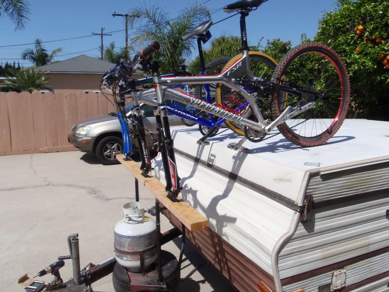 Pop Up Camper Bike Rack DIY
 this image to show the full size version