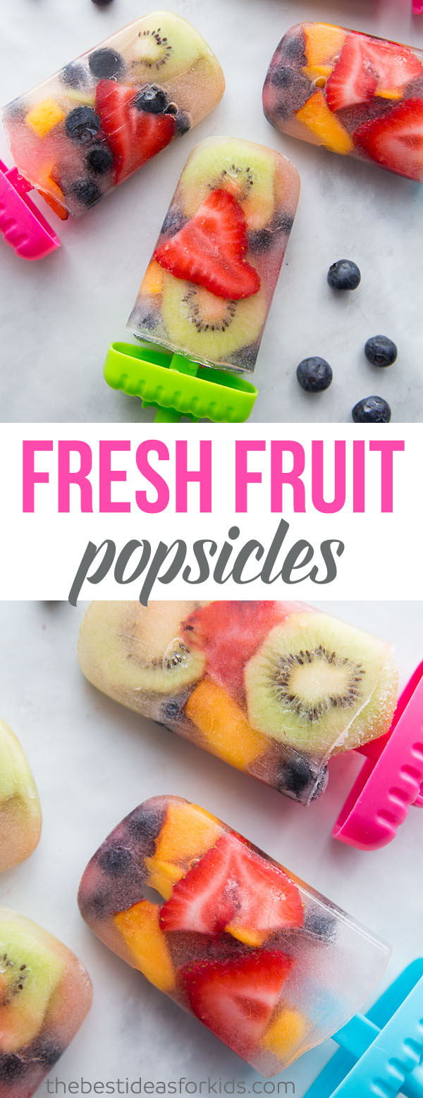 Popsicle Recipes For Kids
 Homemade Fresh Fruit Popsicles The Best Ideas for Kids