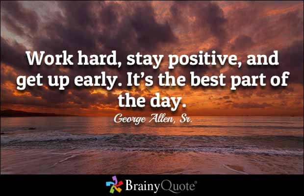Positive Quote Of The Day For Work
 Quote of the day April 24 2017