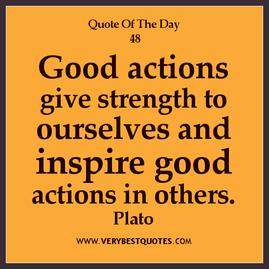 Positive Quote Of The Day
 Positive Action Quotes QuotesGram
