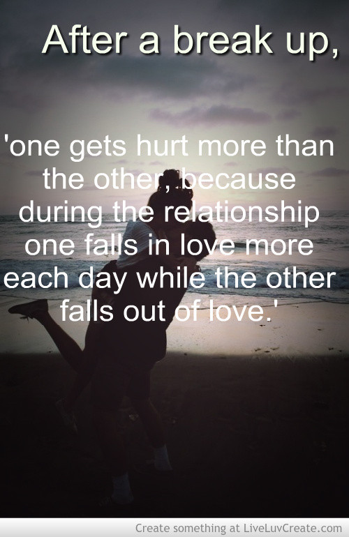 Positive Quotes After Break Up
 After A Break Up Quotes QuotesGram