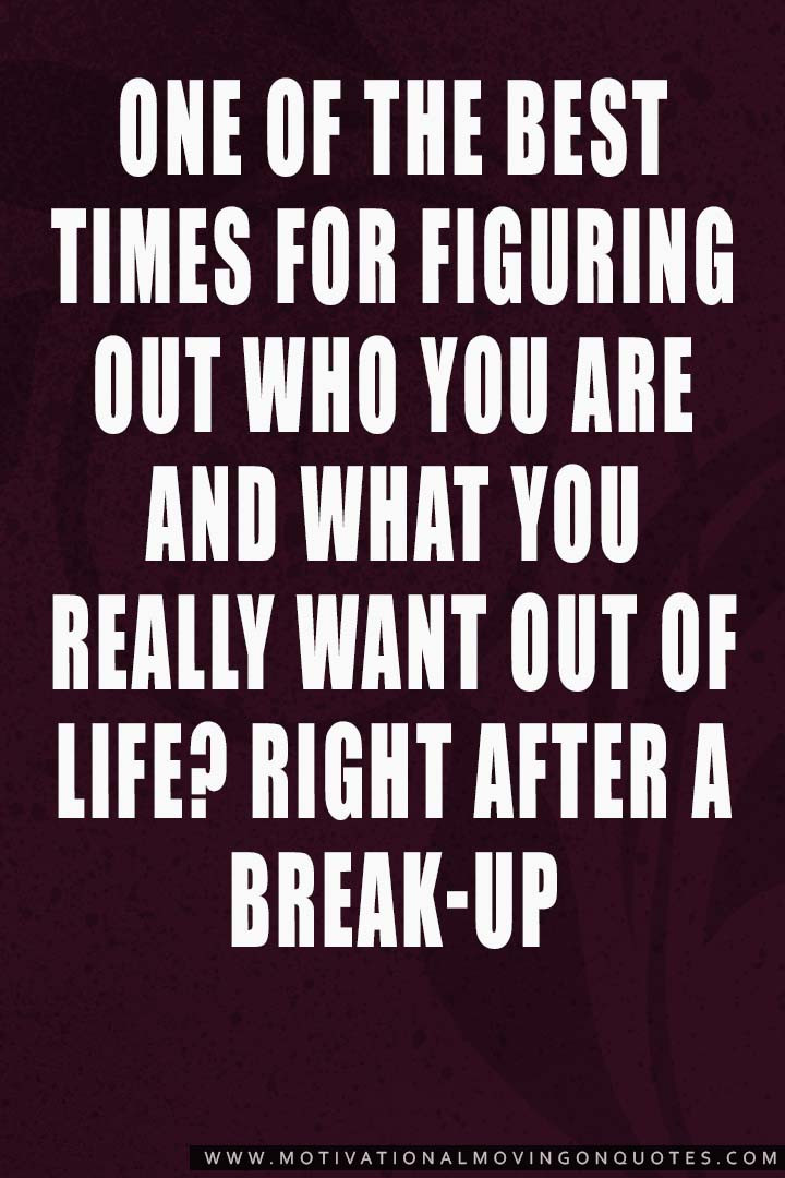 Positive Quotes After Break Up
 AFTER BREAK UP INSPIRING QUOTES image quotes at