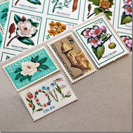Postage Stamps For Wedding Invitations
 Vintage Postage for Wedding Invitations WeddingLovely Blog