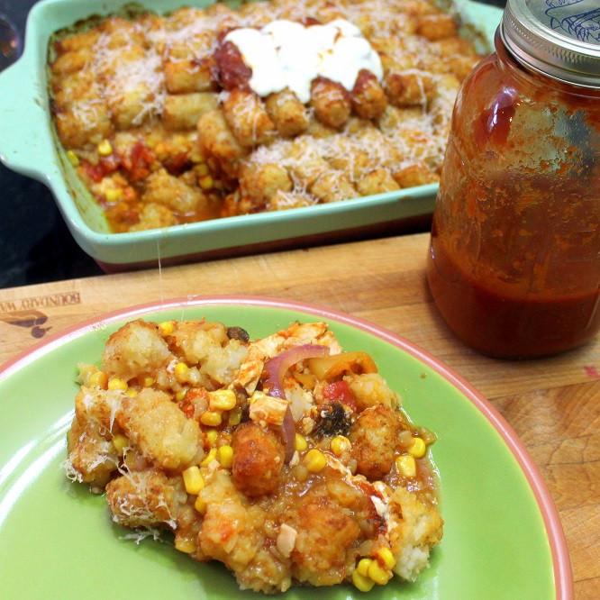 Potluck Main Dishes
 52 Ways to Cook Tater Tot Chicken Parmesan PLUS Casserole