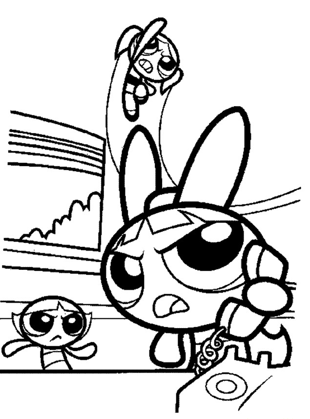 Powderpuff Girls Coloring Pages
 Powerpuff Girls Coloring Pages