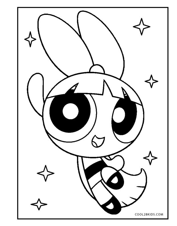 Power Puff Girls Coloring Sheets
 Free Printable Powerpuff Girls Coloring Pages