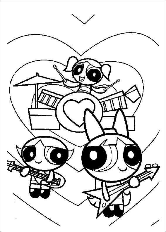 Powerpuff Girls Coloring Sheets
 Powerpuff Girls Coloring Pages Free Printable