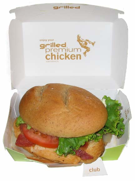 Premium Chicken Sandwiches
 McDonald s Premium Grilled Chicken Club Sandwich The