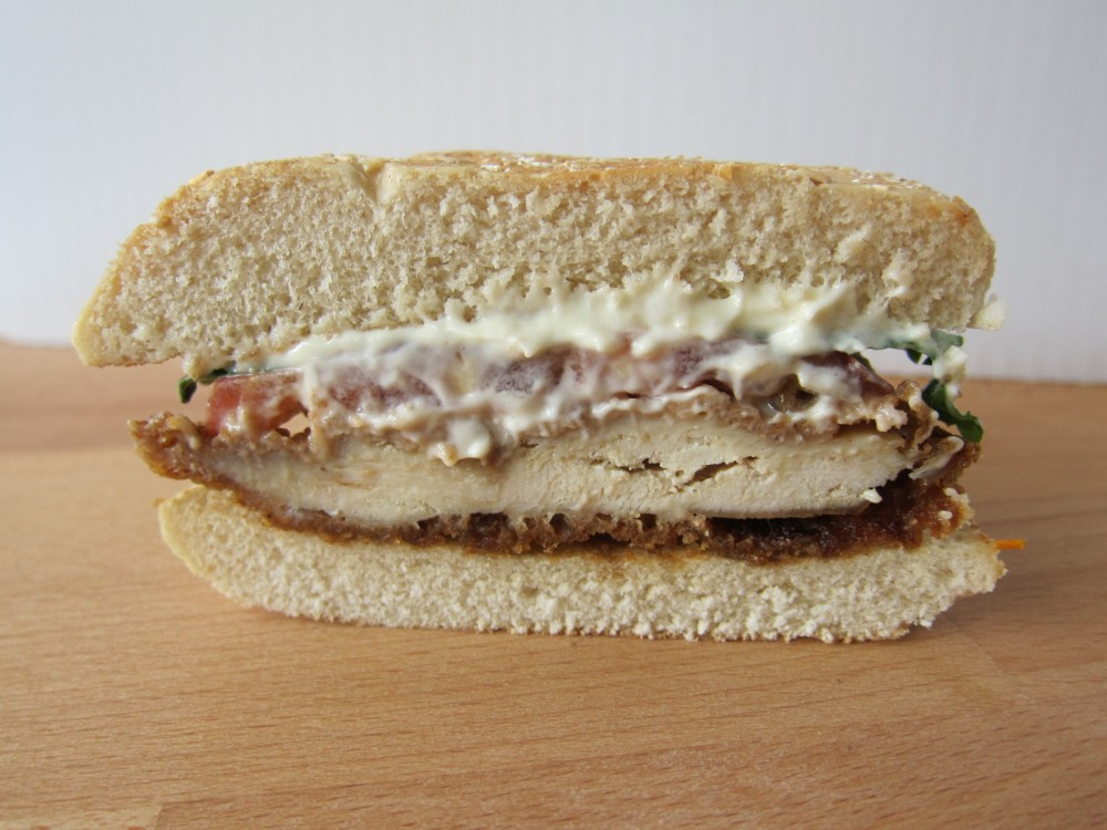 Premium Chicken Sandwiches
 Fast Food Premium Chicken Sandwich parison