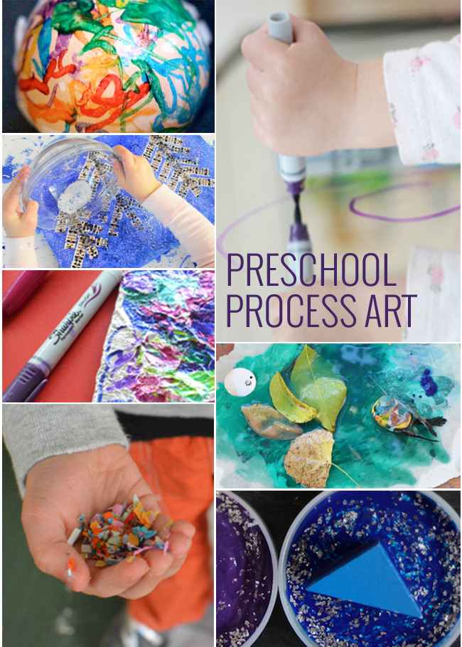 Preschool Art Projects
 11 Process Art Projects for Preschoolers