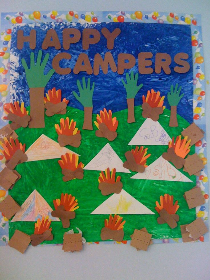Preschool Camping Art Projects
 2671 best Bulletin Board Ideas images on Pinterest