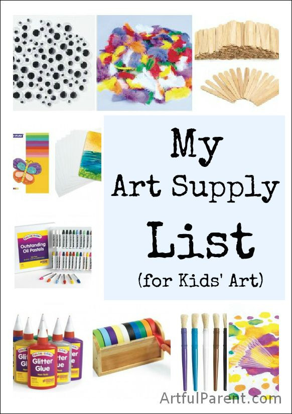 Preschool Craft Supplies
 The 25 BEST Kids Art Materials and Where to Buy Them