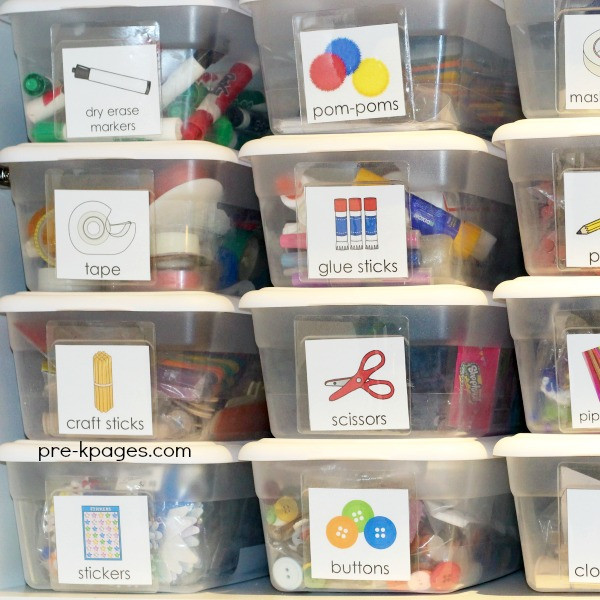 Preschool Craft Supplies
 Printable Classroom Supply Labels Pre K Pages