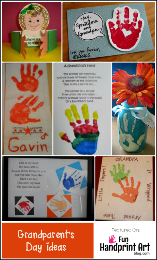 Preschool Graduation Gift Ideas From Grandparents
 Handprint Ideas for Grandparent s Day