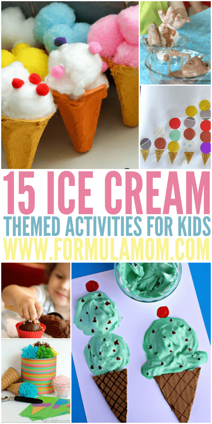 Preschool Summer Craft Ideas
 Ice Cream Activities for Kids Perfect for Summer • The