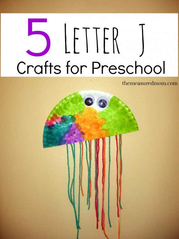 Preschoolers Arts And Crafts Ideas
 Letter J Crafts The Measured Mom