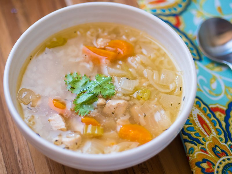 Pressure Cooker Whole Chicken Soup
 Pressure Cooker Chicken Soup With Rice From Scratch