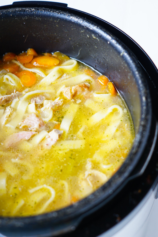 Pressure Cooker Whole Chicken Soup
 chicken noodle soup pressure cooker